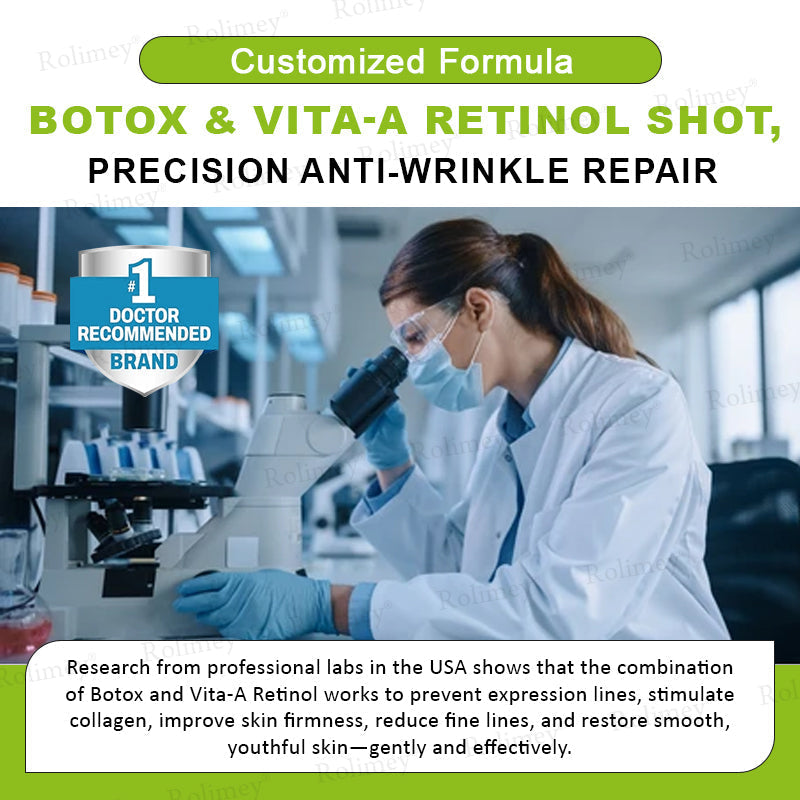 👨‍⚕️Made and shipped from USA💫 Botox & Vita-A Retinol Shot Wrinkle-Lift Tightening cream - Last Day Promotion 70% OFF