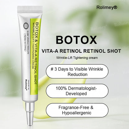 👨‍⚕️Made and shipped from USA💫 Botox & Vita-A Retinol Shot Wrinkle-Lift Tightening cream - Last Day Promotion 70% OFF